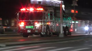 FDNY Ladder 151 Responding to an Elevator Rescue