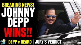 BREAKING! Johnny Depp Wins JUSTICE!! Amber Heard GUILTY! Must Pay $15 MILLION!