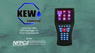 KEW Engineering unbox the Hydrotechnik MultiSystem 5070 datalogger / data acquisition instrument