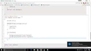 Day 13 of code: Abstract Classes! hackerrank | java | tutorial