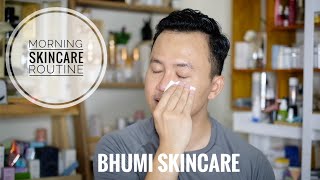 Morning Skincare Routine | Bhumi | Hydrating Booster | C+ | Moisturizer