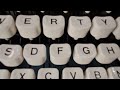 olivetti studio 46 typewriter features and demonstration