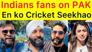 New York 🛑 Indians fans ky Pakistani players ko mashwary | en ko cricket seekh Kr ana chahiy