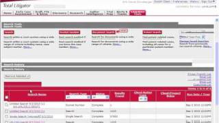 LexisNexis(R) CourtLink(R) Search