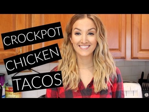 CROCKPOT CHICKEN TACOS | Super Easy + Dietitian-Approved CROCKPOT CHICKEN TACOS | Super Easy + Dietitian-Approved