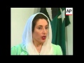 USA: FORMER PAKISTANI PM BENAZIR BHUTTO INTERVIEW