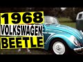 1968 Volkswagen Beetle Convertible - Metallic Blue 1968 VW Bug Restoration