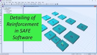 |[How to do  Detailing of Footing Reinforcement in SAFE Software]|