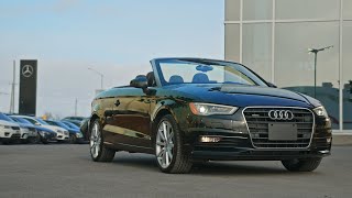 All Wheel Drive, 200HP, Convertible - 2015 Audi A3 Technik - Star Pre-Owned Ottawa