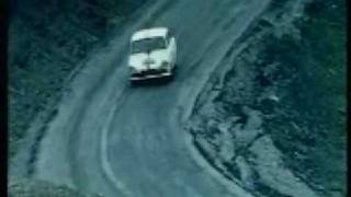 DAF (Dutch car) participating in Alpine Rally 1965