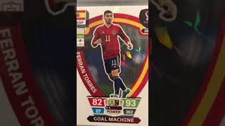Ferran Torres Goal Machine Card - Panini Adrenalyn XL FIFA World Cup Qatar 2022 Collection #shorts