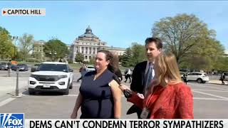 Hillary Vaughn Takes Down, Rep's Rashida Tlaib and Katie Porter as they refuse to condemn the death