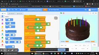 Scratch Birthday Cake Starter Code