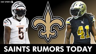 New Orleans Saints Rumors On Trading Alvin Kamara & Signing Tee Higgins In NFL Free Agency