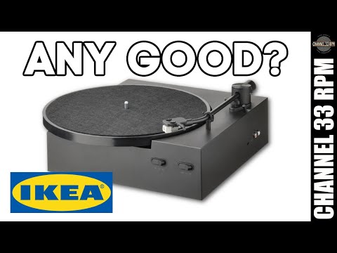 Ikea's new turntable looks better than expected