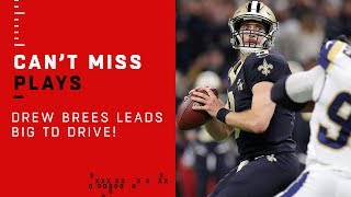 Drew Brees Finds Garrett Griffin for 1st TD of the Game!