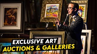 Inside the Secret World of Exclusive Art Auctions
