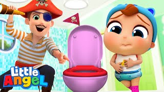 Potty Song (Time To Go!) | Little Angel Kids Songs & Nursery Rhymes