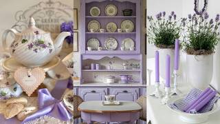 Cozy Shabby Chic Cottagecore Home Decor 2026 | Elegant Purple Spring Decorating Ideas for Every Room