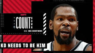 Kevin Durant has to be a HIM - Jalen Rose | NBA Countdown