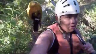 Bugtong Bato Falls and White Water Kayaking in Tibiao