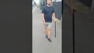 Thin walking practice, Pati #stroke #practicestroke