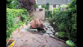 Timelapse van aanleg eigen tuin