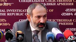 Վարչապետ Նիկոլ Փաշինյանը ներկայացնում է ՀՔԾ նորանշանակ պետին