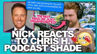 Bachelor Star Nick Viall REACTS To Chris Harrison Revealing He Was Gunning For Hosting Job!
