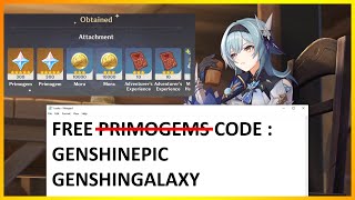 redeem codes NO free primogems genshin impact 1.6