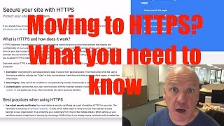 How to move to HTTPS for SEO