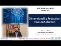 Dimensionality Reduction - Feature Selection (Week 03-02)