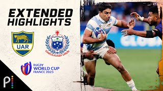 Argentina v. Samoa | 2023 RUGBY WORLD CUP EXTENDED HIGHLIGHTS | 9/22/23 | NBC Sports