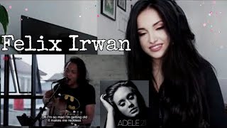 First time reaction to @felixirwanmusic  / When we were young / FELIX IRWAN