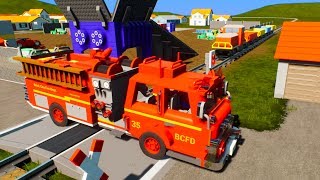 MASSIVE LEGO Train Wrecks #20 - Brick Rigs Gameplay - Lego Toy Destruction
