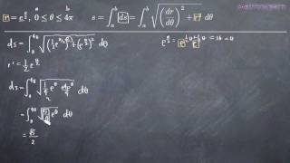 Polar Parametric Curve - Arc Length (KristaKingMath)