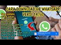 Cara Download Gb Whatsapp Pro v14.50 Versi Terbaru