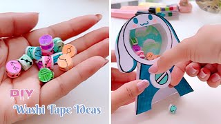 DIY Paper Craft Ideas | washi tape dispenser | Paper wallet | Notebook Ideas | Keychain #diy