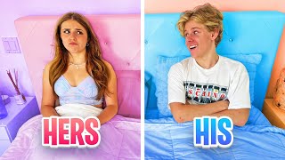 LIVING With My GIRLFRIEND For 24 HOURS **overnight challenge** |Lev Cameron
