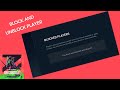 How to Block and unblock player in Valorant console