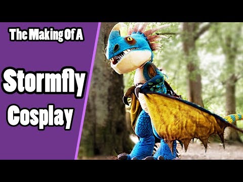 //The Making Of #6// Stormfly cosplay //The Making Of #6// Stormfly cosplay