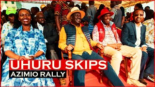 Details Emerge Why Uhuru Skipped Azimio Rally At Kamukunji ➤ News54.