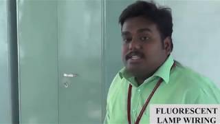 Fluorescent Lamp Wiring I ANNA University I EP Lab I Rajasekar Madhavan