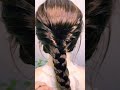 quick and easy high bun hairstyle for going out girlhairstyle hairstyle shortvideo trending