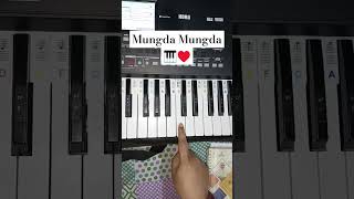 Mungda Mungda - #piano #pianotutorial #music #ytshorts