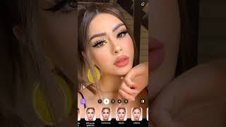 como ser maquiar no aplicativo face-app #faceapp #comoeditarnoaplicativofaceapp #faceapptutorial