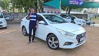 સનરૂફ વાળી વર્ના  ll  Verna sx+Auto Sunroof ll yashraj prajapati vlog ll @yashraj_prajapati_harij