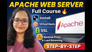 Apache Web Server Full Course 🔥 | Install, Virtual Hosts, SSL, Reverse Proxy & Load Balancing