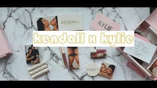 KENDALL x KYLIE Cosmetics FULL Collection Unboxing! OMG!