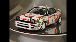 プラモ屋店長が組んでみたレビュー ハセガワ 1/24 セリカターボ4WD1993モンテカルロラリー